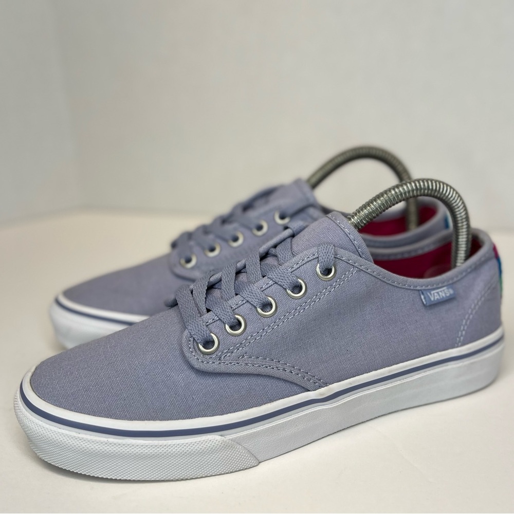 VANS WOMENS CAMDEN DELUXE SNEAKERS 721356 Lilac/Mulit Sz 7.5M LKNW!